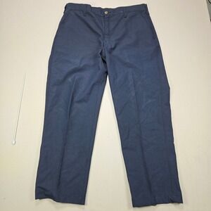 Workrite Nomex FR HRC 1 Flame Resistant NFPA‎ 2112 Work Pants Navy Blue 36x30
